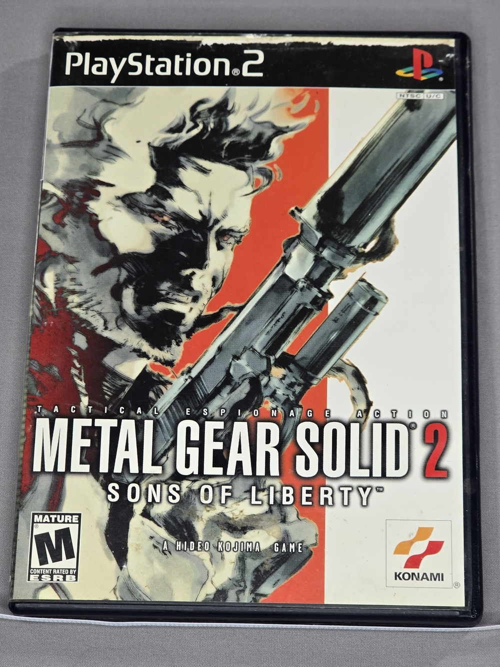 Metal Gear Solid 2: Sons of Liberty – PS2 – Complete w/ Manual & Memory Card